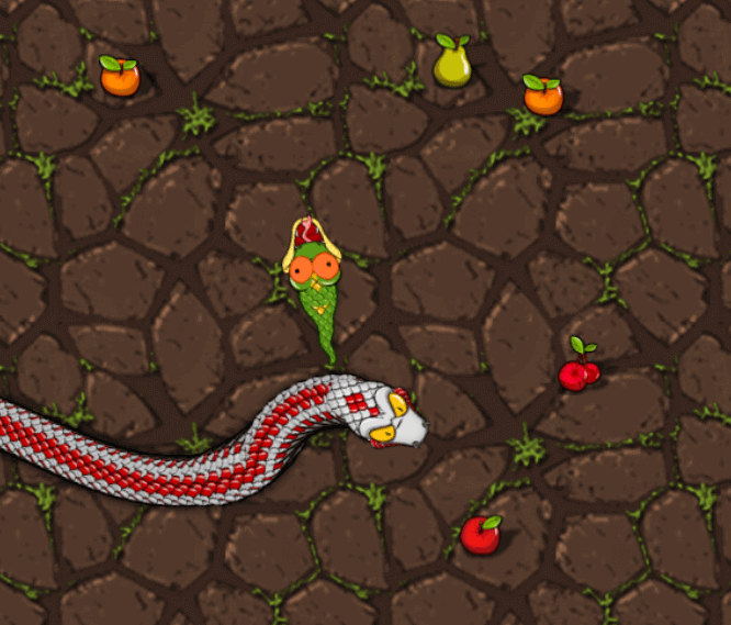 game rắn ăn hoa quả