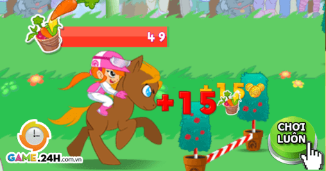 game pony chạy đua